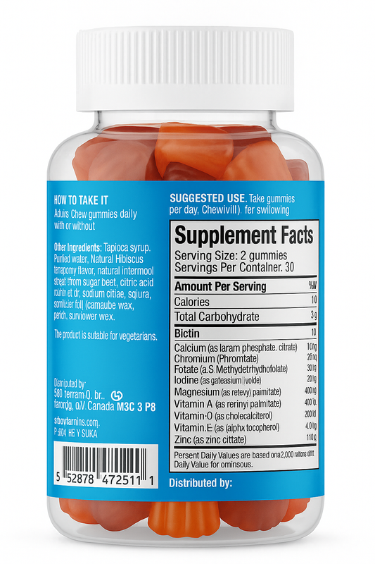 Mullein Herbal Detox Gummies